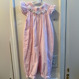 Lil Cactus Smocked Easter Romper